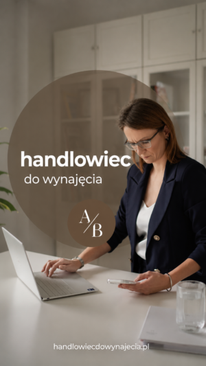 handlowiec do wynajęcia - Anna Baron