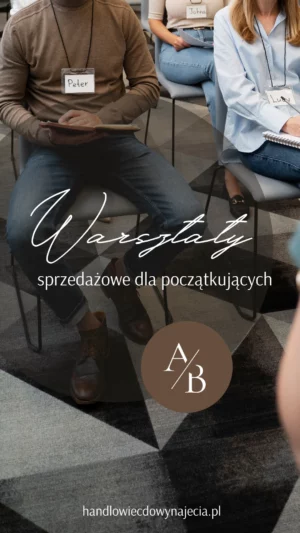 Warsztaty sprzedażowe dla początkujących
